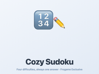 Cozy Sudoku